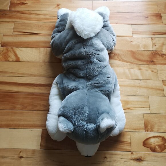 Vintage Large Husky Stuffed Animal Plush 24 - Picture 2 of 3